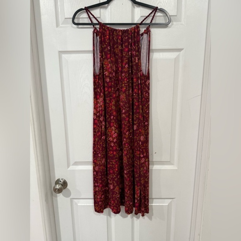 Time & Tru Floral Sleeveless Dress